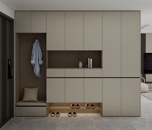 Armoire de rangement portable pour chaussures en bois massif blanc pour le salon, l'hôpital et l'hôtel-<span class=keywords><strong>Meubles</strong></span> à montage facile - Product Image 5