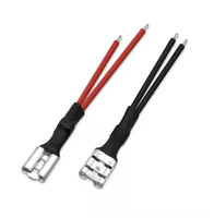 Bornes Femelles PVC à Connexion/Déconnexion Rapide pour Batterie de Moto Wavelink 187 4.8 6.3mm Pas Câbles Auto Série 250 Câblage