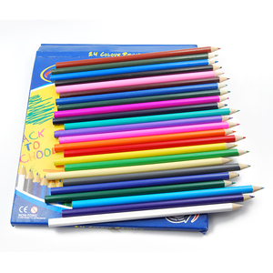 Juego de Lápices de Colores de Madera Ecológicos, <span class=keywords><strong>24</strong></span> Colores para Niños, con Opciones de Logotipo y Forma Personalizados - Product Image 5