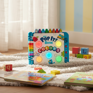 Libro Sonoro de Burbujas para Niños Pequeños, Fabricado por OEM |   Libro de Audio Sensorial Interactivo - Product Image 1