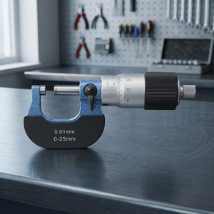 Micromètre d'extérieur FERVI, outil de mesure de précision avec une précision de 0,01 mm et une longueur de 2550 mm pour une utilisation extérieure - Product Image 3