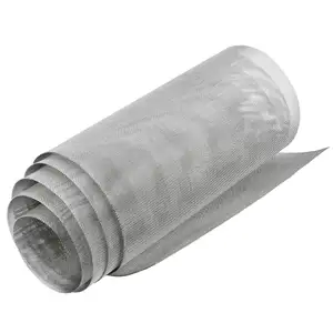 High Quality Wire Mesh Fence Roll 100 Mesh SS304 SS316 Corrosion Resisting Stainless Steel Wire Mesh Screen