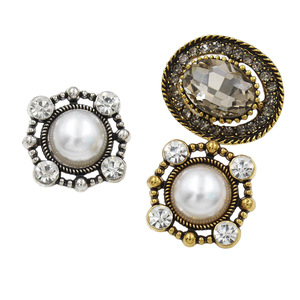 RB022 Metal plata Cristal Diamantes <span class=keywords><strong>de</strong></span> imitación botones círculo decorativo diamante botón Diy manualidades para decoración <span class=keywords><strong>de</strong></span> invitación <span class=keywords><strong>de</strong></span> <span class=keywords><strong>boda</strong></span> - Product Image 4