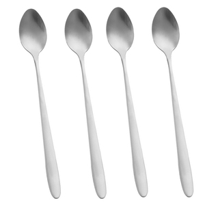 Colher de Mistura de Aço Inoxidável com Cabo Longo de 19,6cm, Polida, Segura para Lava-Louças, Ideal para Café, Coquetéis, Chá com Leite e Chá Gelado, Perfeita para Brindes - Product Image 1