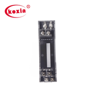 Haute qualité 95*41*25mm Din Rail boîte ABS matériel PLC boîtier de connecteur électrique pour Instruments électroniques et boîtes de commande