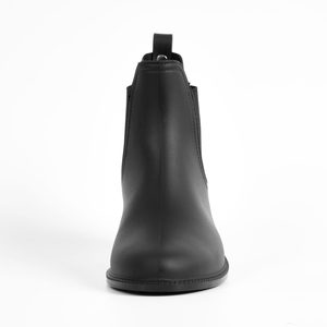 נעלי גשם שחורות נגד החלקה מ-PVC לנשים, דגם YL-25363, ייצור בהתאמה אישית (OEM ו-ODM) - Product Image 2