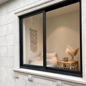 Factory Direct Ultra Narrow Frame Thermal Break Aluminum Sliding Window Energy Efficient Waterproof Double Glazed Villa Windows - Product Image 1