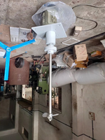 Agitateur vertical industriel avec moteur AC de 4 kW pour applications d'agitation de réservoirs de mélange de liquides, construction en acier au carbone