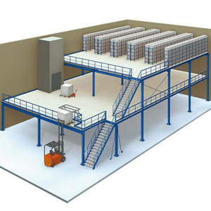 Piattaforma <span class=keywords><strong>officina</strong></span> in acciaio magazzino soppalco piano ripiano con lunga campata <span class=keywords><strong>scaffali</strong></span> Rack - Product Image 1