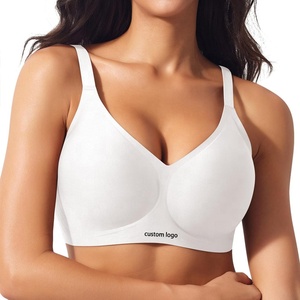 Support Custom Women's Seamless Underwear Without Steel Rims Anti Sagging <strong>Breasts</strong> Plus Size Lingerie Adjustable Push up Bra - Product Image 6