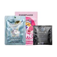 Emballages personnalisés pour aliments de Pâques, bonbons gélifiés, barbe à papa, sachets à fermeture éclair en aluminium, emballages en plastique PE PET, sacs en mylar pour sucreries