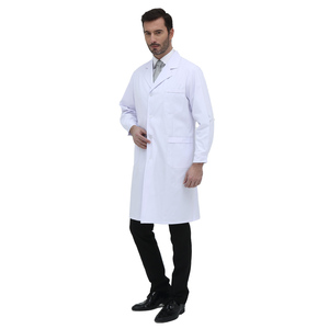 Hombres Doctor Bata Hospital Medical House Uniformes Blancos - Product Image 3