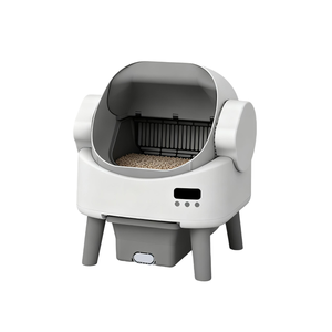 Lettiera per Gatti Intelligente Autopulente con Controllo APP, <span class=keywords><strong>a</strong></span> Tetto Aperto, Grande Capacità, Doppia Sicurezza con Sensori Anti-Pizzicamento per Più Gatti - Product Image 1