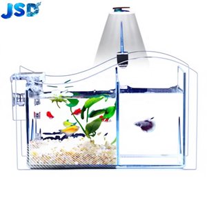 <span class=keywords><strong>Aquarium</strong></span> de bureau JSD en verre ultra-clair incurvé, <span class=keywords><strong>aquarium</strong></span> pour betta en forme de cœur, <span class=keywords><strong>aquarium</strong></span> sans bordure, petit <span class=keywords><strong>aquarium</strong></span> nano pour la décoration de bureau - Product Image 1