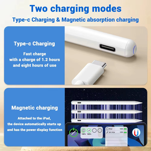 Lápiz Capacitivo para Pantalla Táctil, con Atracción Magnética, Punta Reemplazable, Plástico de Alta Precisión para Tablet, iPad y PC - Product Image 5
