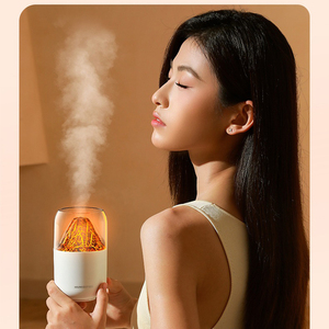 Personalized 300ml <strong>Mini</strong> Volcano <strong>Humidifier</strong> Essential Oil Aroma <strong>Diffuser</strong> for Home Bedroom Hotel Outdoor RV Car Air <strong>Humidifiers</strong> - Product Image 6