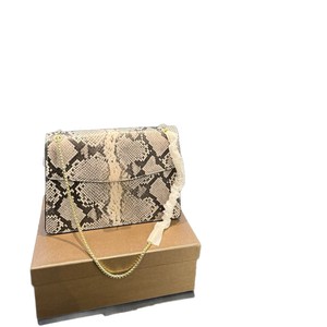 Snakeskin Pattern Women's Shoulder Bag Horizontal <b>Square</b> Single Strap Zipper Closure Fashion Everyday Use Spring 2026 - Product Image 5