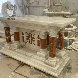 Bán buôn trực tiếp từ nhà máy, siêu khuyến mãi tháng Chín: Tượng Phật bằng đá, cột thờ bằng đá cẩm thạch, tượng thờ bằng đá cẩm thạch, bàn thờ đá cẩm thạch gia dụng - Product Image 2