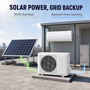 Aire Acondicionado Portátil Split de Accionamiento Directo (DC) para Montaje en Pared, 12000 BTU, con Energía Solar, Eficiente para Calefacción y Refrigeración, Venta al por Mayor - Product Image 2