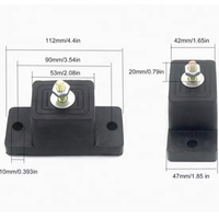 ZHIXIN Nouveau amortisseur de vibrations en caoutchouc de remplacement pour Audi/VW/Peugeot/Citroën/Renault Mini Split extérieur au sol