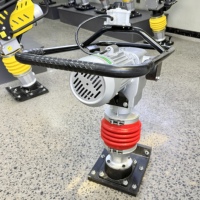 Compacteur de sol électrique certifié CE à haute performance, machine de compactage par impact à faible bruit pour la construction