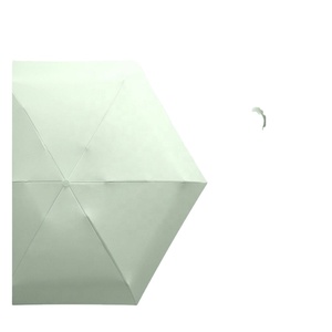 Mini parapluie pliant cinq volets pour femme, protection UV, imperméable, portable, cadeau d'affaires personnalisable - Product Image 1