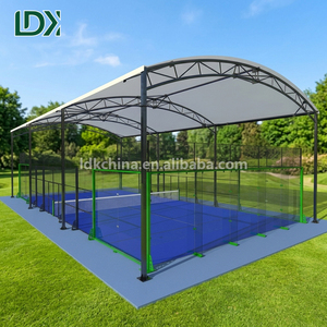 LDK Sports Equipment Indoor Panoramic Cancha De Padel Proveedor Hierba Artificial Pista De Padel Personalizada Con Techo - Product Image 2
