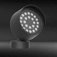 Projecteur LED en aluminium 36W 48W 72W 100W 150W, éclairage extérieur IP65 RGBW, projecteur LED rond, projecteur LED au sol, lampe de projection LED