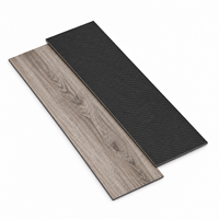 Revêtement de sol LVT à pose libre, imperméable, imitation bois, planches de vinyle de luxe pour usage commercial et résidentiel