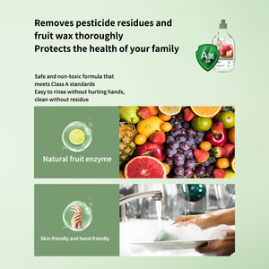 منظفات غسيل الخضروات والفواكه بعلامة خاصة ، منظف لغسيل الخضروات ، سائل تنظيف قائم على النبات - Product Image 2