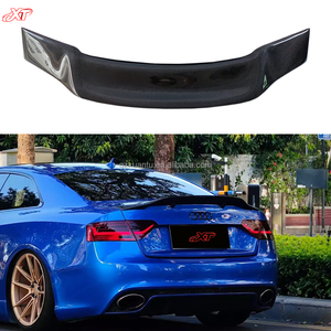 Aile de queue de coffre de voiture en Fiber de carbone véritable de Style B8 B8.5 R pour Audi A5 S5 aileron arrière Bodykit 08-16 - Product Image 1