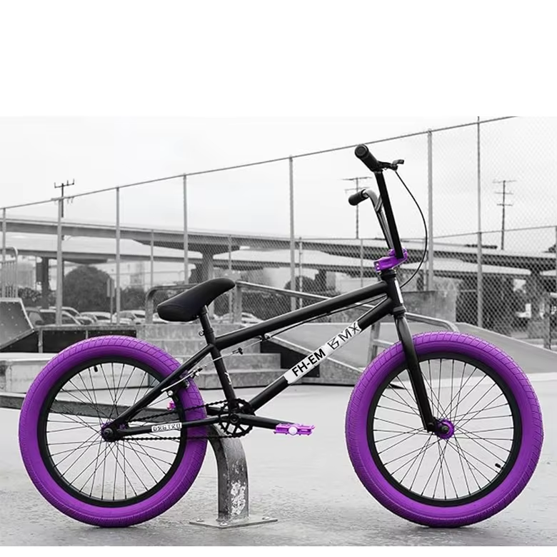bicicleta BMX freestyle. bicicleta BMX freestyle.