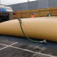 Tissu enduit de PVC Vessie gonflable en plastique grand oreiller réservoir de stockage d'eau flexible