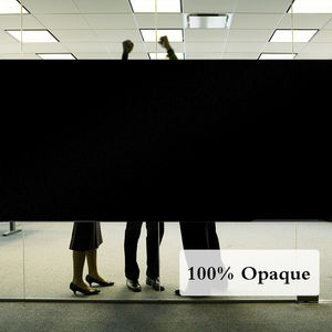 Film pour fenêtre UDK 100% <span class=keywords><strong>occultant</strong></span>, film statique pour fenêtre, occultation totale, verre de confidentialité, film teinté pour fenêtre, <span class=keywords><strong>autocollant</strong></span> noir pour fenêtre - Product Image 6