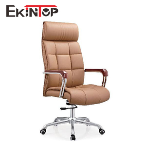Chaise de Direction Ergonomique Moderne en Cuir PU pour Bureau et Usage Domestique, Design Convertible, Dossier Personnalisable pour Employés - Product Image 5