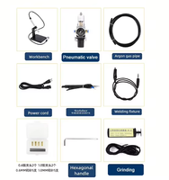 Nouvelle soudeuse à points à commande numérique automatique par impulsions à arc argon 110V/220V pour bijoux, or, argent, lunettes