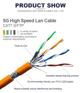 GHT Pvc 100 / 305 Meter Utp Rj45 Cat7 Cat5e Cat 5 5e 6 7 8 Cable Path Cord Network Cable Lan Ethernet Cable