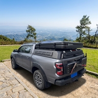 Auvent de camionnette robuste et personnalisé anti-vol avec option en acier galvanisé compatible avec D-Max Hilux