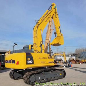Komatsu เครื่องขุด PC200มือสองน้ำหนัก20ตันพร้อมตลับลูกปืนปั๊มกระปุกเกียร์เครื่องยนต์ญี่ปุ่นดั้งเดิม - Product Image 6