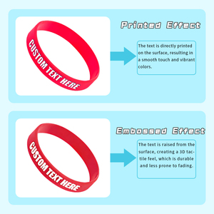 Bracelets en PVC gaufré personnalisés, bracelets souples en caoutchouc pour événements et festivals, bracelets promotionnels OEM pour grandes marques vérifiables - Product Image 5