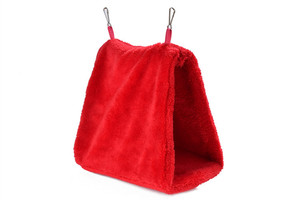 Fabricante al por mayor plegable cálido suave felpa colgante rectángulo pájaro tienda Marco de hierro respetuoso con el medio ambiente todas las estaciones Rena mascota - Product Image 5