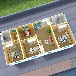 Moderna casa prefabbricata modulare prefabbricata da 20 piedi 3 2 camere da letto cucina bagno contenitore casa <span class=keywords><strong>in</strong></span> <span class=keywords><strong>vendita</strong></span> - Product Image 1