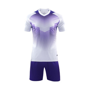 2020 maglia da <span class=keywords><strong>calcio</strong></span> bianca e <span class=keywords><strong>viola</strong></span> maglia da <span class=keywords><strong>calcio</strong></span> del Club di sublimazione di qualità superiore tailandese - Product Image 1