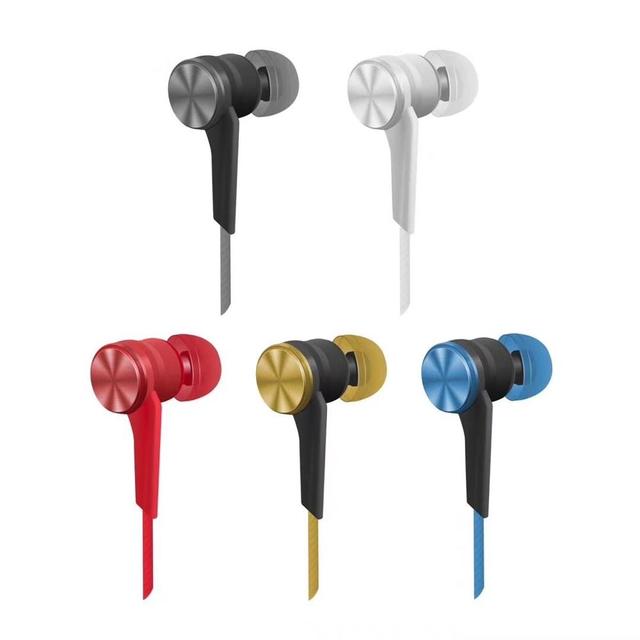 Wholesale Good Quality Cheap Earphones Stereo Music Earpiece Wired Headphone in Ear CY-024 Headset with Mic