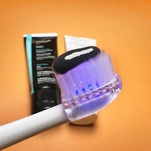 Brosse à <span class=keywords><strong>dents</strong></span> électrique, élimination des taches, blanchiment rapide, pinceau à <span class=keywords><strong>dents</strong></span> avec lumière led bleue, popper blanchiment, saveur menthe, <span class=keywords><strong>dentifrice</strong></span> - Product Image 4