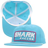 Gorra Richardson 256 Personalizable, Gorra Trucker de 5 Paneles sin Estructura, Visera Plana, con Parche de Cuero