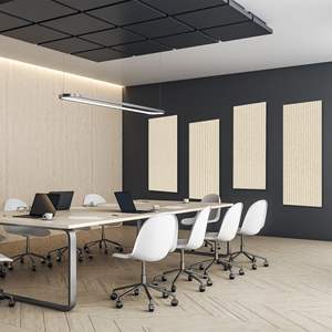 Panneaux sonores haute densité peut <span class=keywords><strong>bricolage</strong></span> babillard auto-adhésif supportant la vente en gros et la personnalisation panneau acoustique - Product Image 6