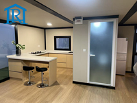Maisons mobiles préfabriquées économiques Duplex moderne Maison détachable confortable de 2 étages avec balcon