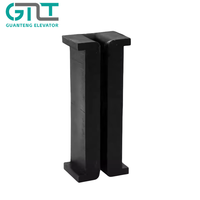 Xizi Ots Insert de patin de guidage pour contrepoids d'ascenseur sans salle de machine 100*16 10 6mm, doublure de patin de glissement pour rail auxiliaire, pièces d'ascenseur