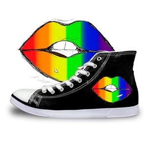 logotipo personalizado plano patrón deportes zapatillas de deporte para hombres y al aire libre de las mujeres al aire libre - Product Image 5